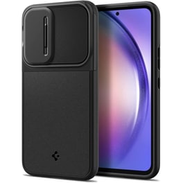 Θήκη Samsung Galaxy A54 - Spigen Optik Armor με Κάλυμμα Κάμερας - Μαύρο