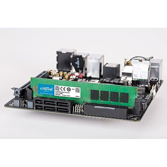 Μνήμη RAM Crucial UDIMM DDR4 16GB 3200MHz image 1