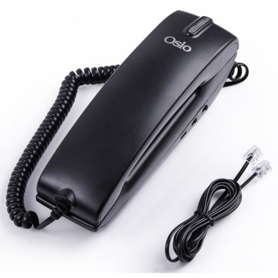 Ενσύρματο Τηλέφωνο Osio OSW-4600B - Μαύρο image 2