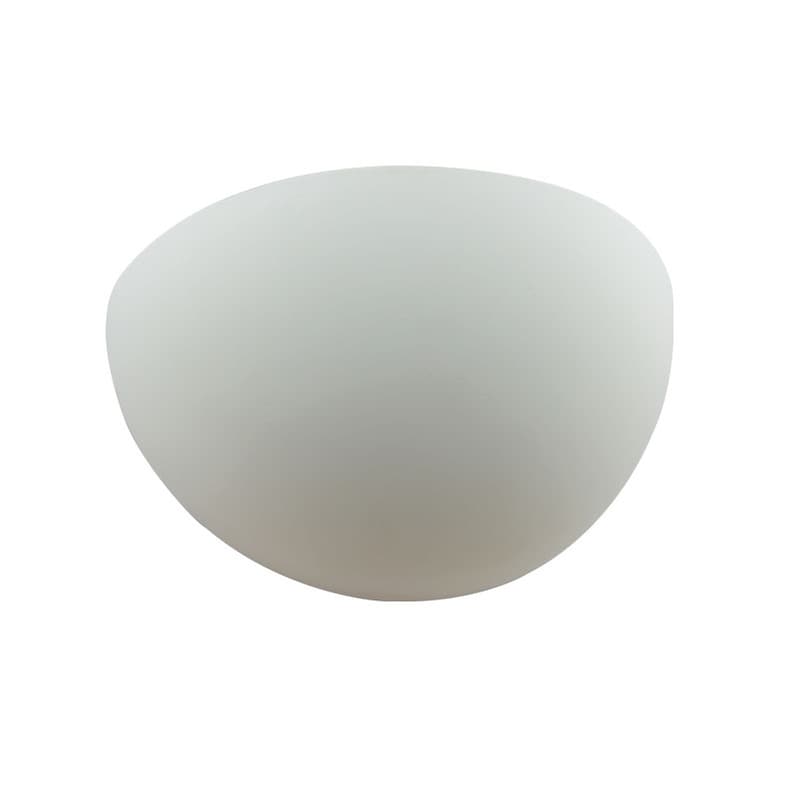 ACA DECOR Απλίκα Τοίχου Aca Herlo G85211w Γύψινη 28x14x13 cm - Λευκή