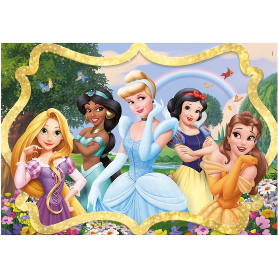 Παιδικό Παζλ Clementoni Super Color Disney Prinncess (104 Κομμάτια) image 1