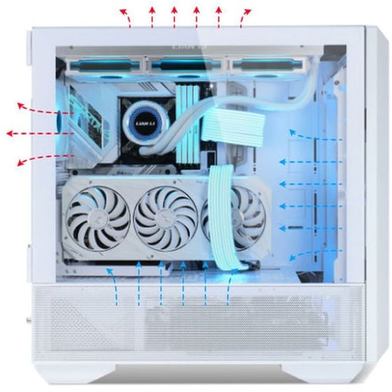 Κουτί Desktop Lian Li Midi Tower image 2
