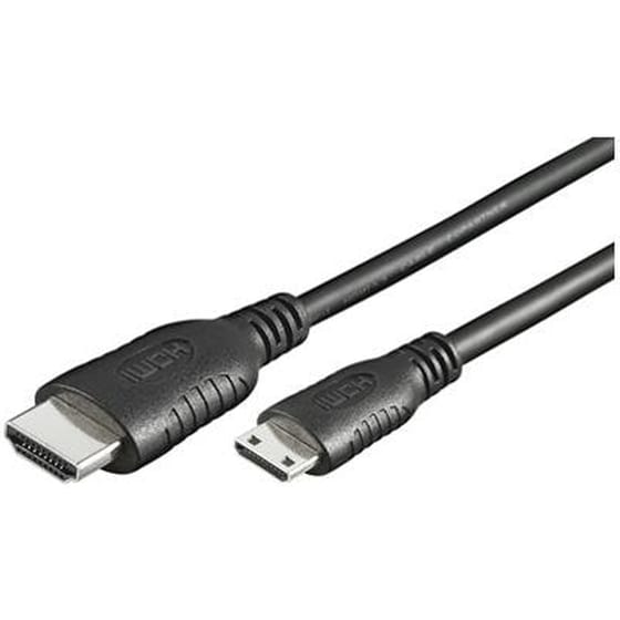 Hdmi Cable 19 Pin 5.0m (hdmi Mini 1.3) Black image 0