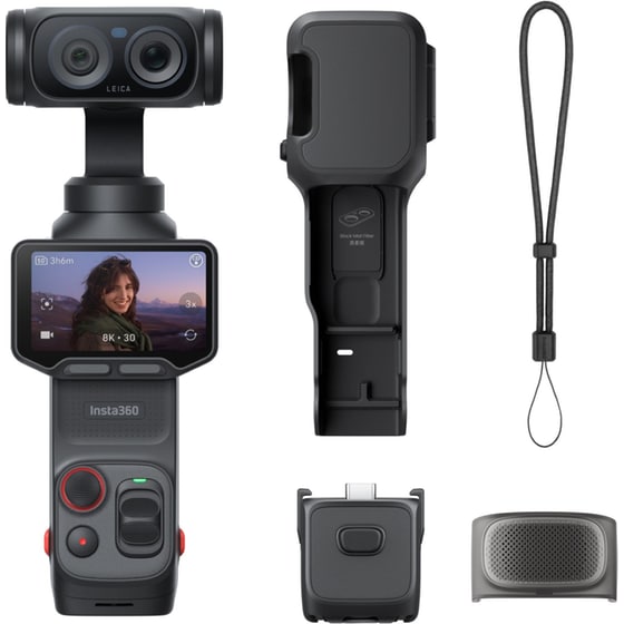 Action Camera Insta360 Luna Ultra Standard - Cosmic Black image 0