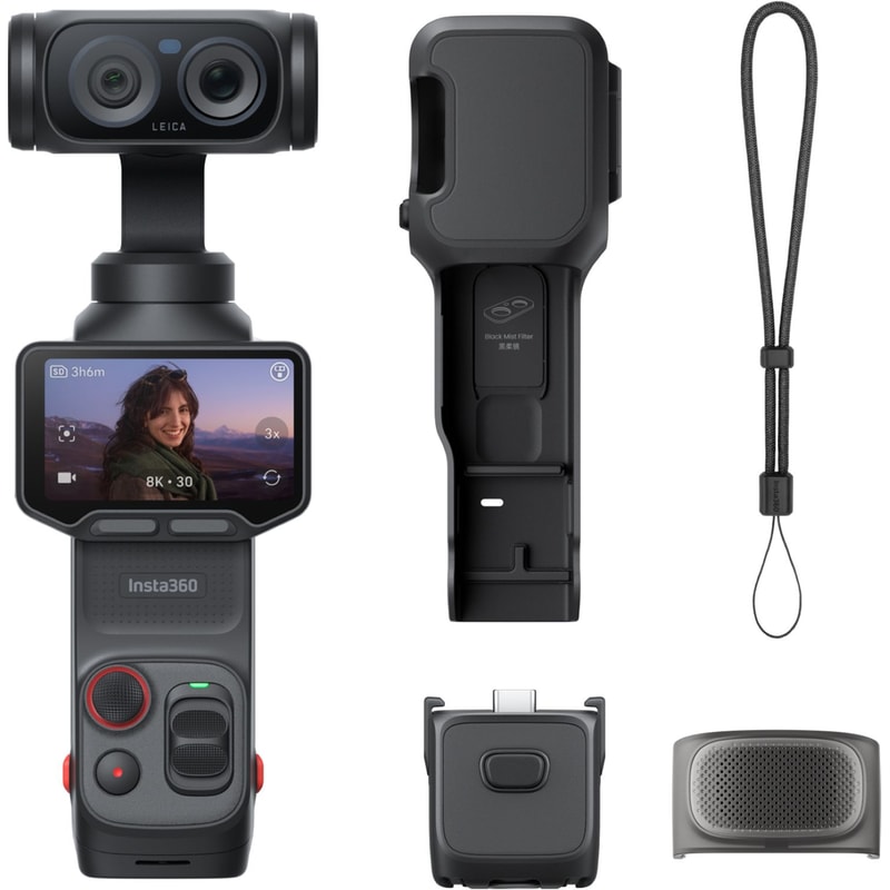 Action Camera Insta360 Luna Ultra Standard - Cosmic Black