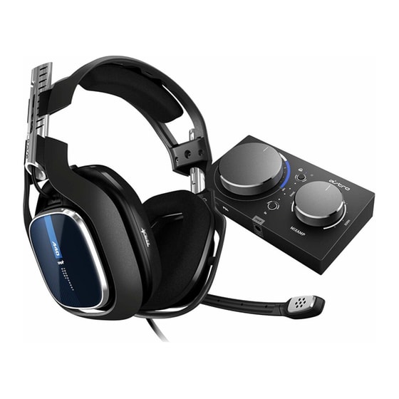Astro A40 TR Gaming Ενσύρματα Ακουστικά 3.5mm Μαύρο/Μπλε + Astro Gaming MixAmp Pro TR Generation 4 image 0