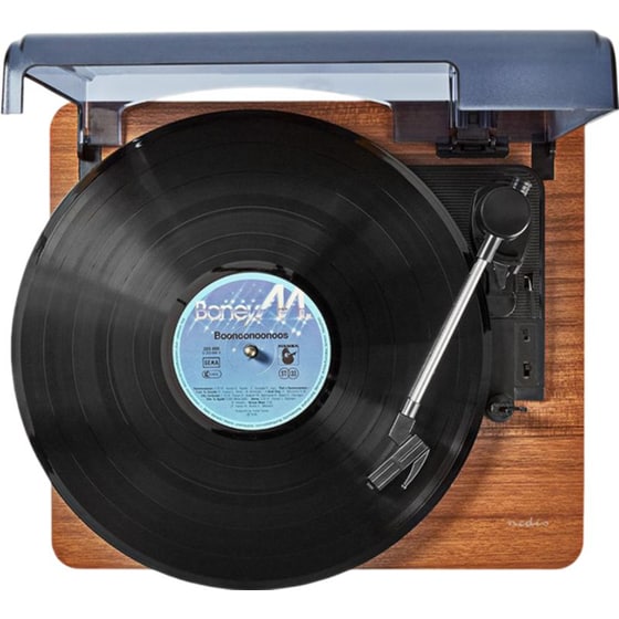 Πικάπ Nedis TURN200BN Με Ενσωματωμένα Ηχεία - Καφέ image 10