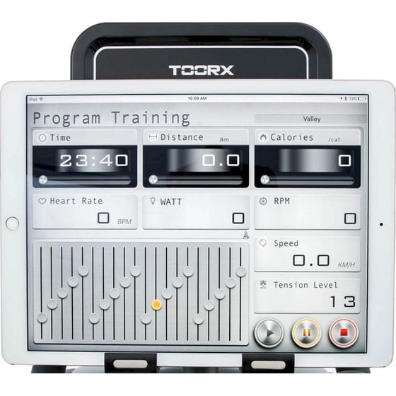 Ποδήλατο Γυμναστικής Toorx Καθιστό BRX R 300 Chrono Line - Μαύρο image 7