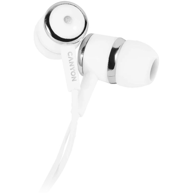 Canyon EPM-01 Handsfree Jack 3.5mm - Λευκό