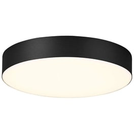 Φωτιστικό Πλαφονιέρα Viokef Bruce 4235302 Led από Μέταλλο/Γυαλί - Μαύρο
