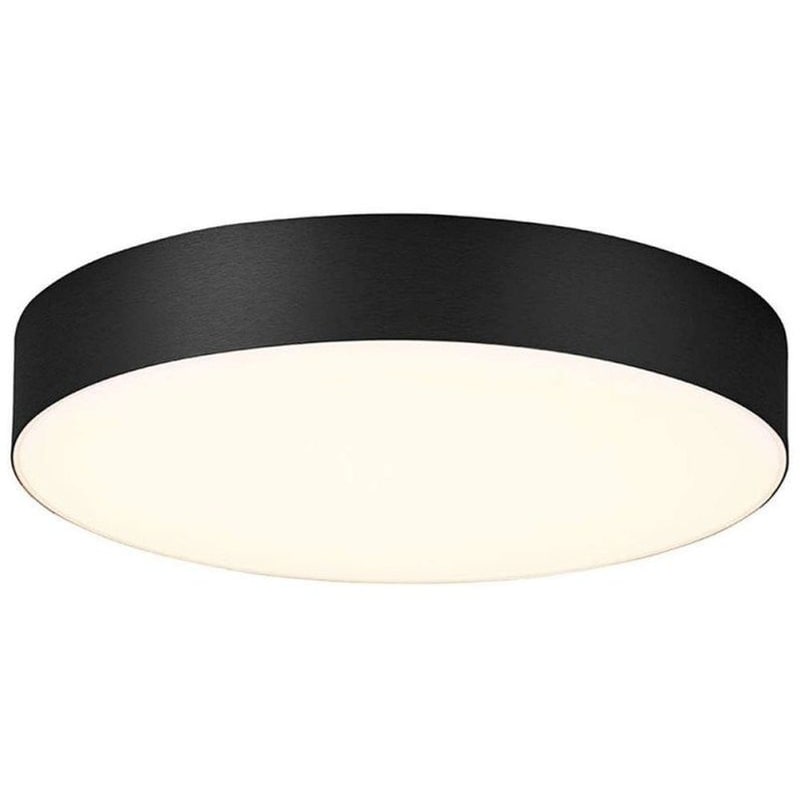 VIOKEF Φωτιστικό Πλαφονιέρα Viokef Bruce 4235302 Led από Μέταλλο/Γυαλί - Μαύρο