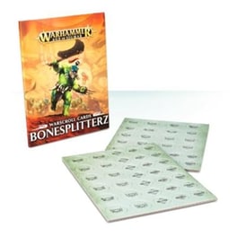 Warscroll Cards: Bonesplitterz Επιτραπέζιο (Games Workshop)