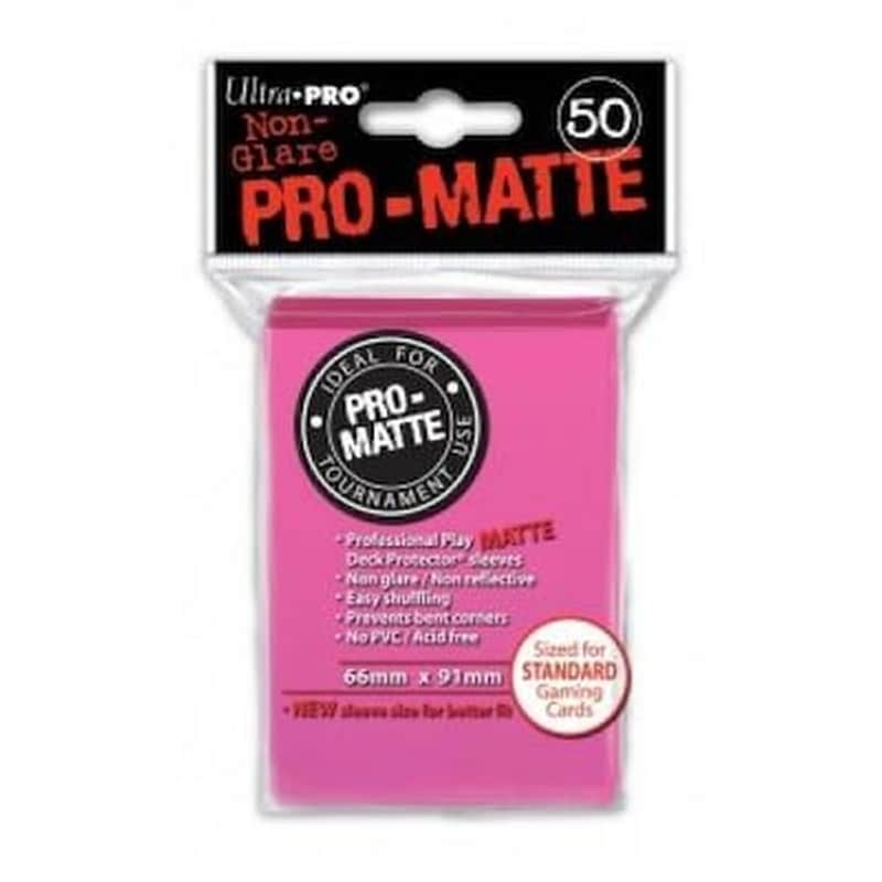 Pro-matte Bright Pink Sleeves