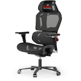 Καρέκλα Gaming Eureka Ergonomic Hybrid Typhon ERK-GC05-R από Ύφασμα - Μαύρη/Κόκκινη
