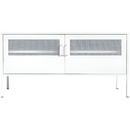 Έπιπλο Τηλεόρασης Nextdeco Μέταλλο 118x40x60cm - Λευκό