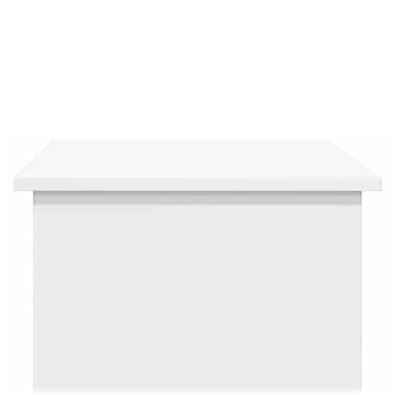 Γραφείο VidaXL από Μοριοσανίδα 80x40x75 cm - Λευκό image 4