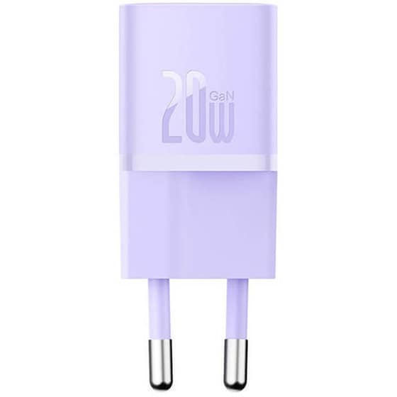Φορτιστής Πρίζας Baseus 20W - Purple (EU) image 1