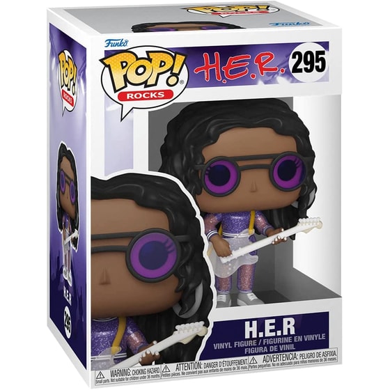 Funko Pop! Rocks - H.E.R. #295 image 2