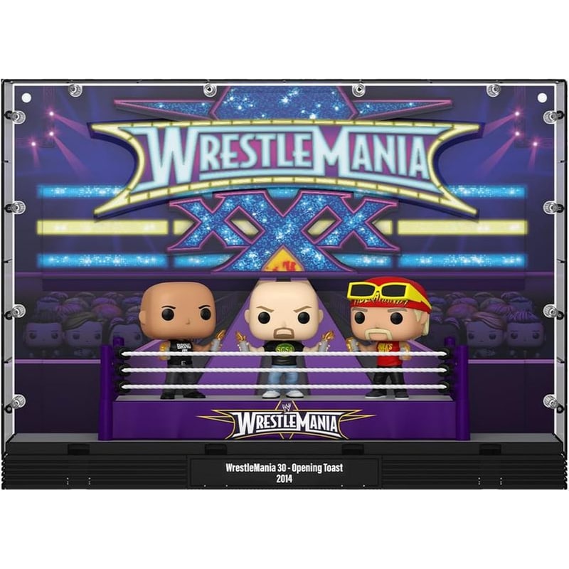 Funko Pop! Moment Deluxe Wwe - The Rock, Stone Cold Steve Austin, Hulk Hogan #05