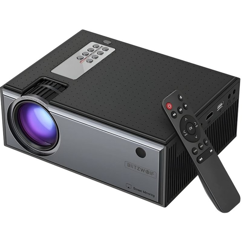 BLITZWOLF Projector Blitzwolf BW-VP1 Pro - Μάυρο