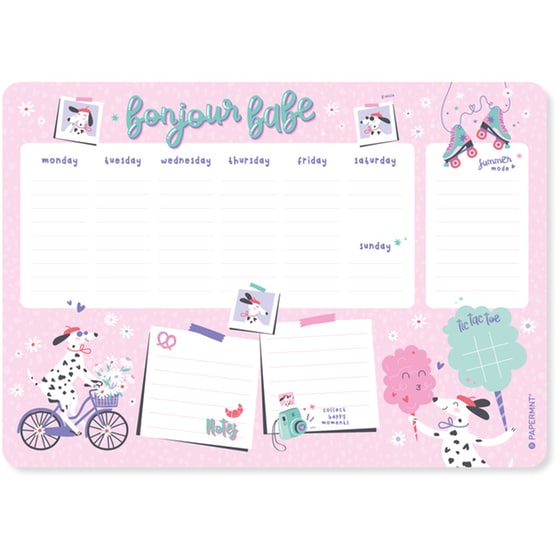 Planner Kangaro 2023 Εβδομαδιαίο 21 x 29.7 cm - Bonjour Babe image 0