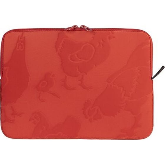 Τσάντα Laptop Rilievo Galline 12" - Πορτοκαλί image 0