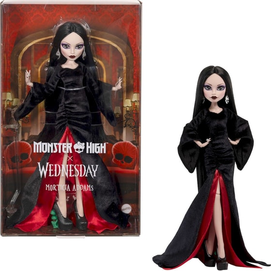 Συλλεκτική Κούκλα Monster High® Wednesday: Morticia image 0
