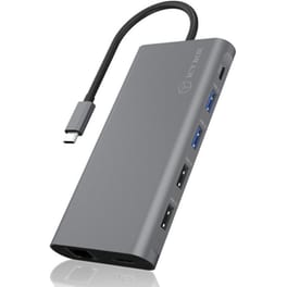 Docking Station Icy Box IB-DK4050-CPD  - Γκρι