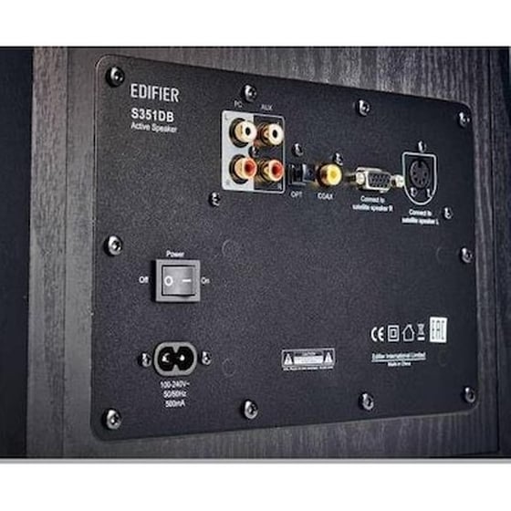 Ηχεία 2.1 Edifier S351DB 150W - Μαύρο image 2