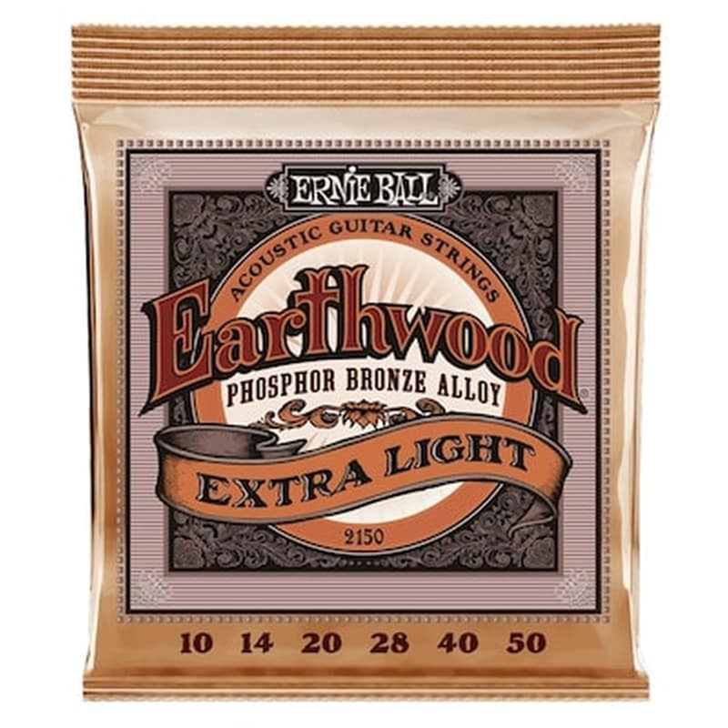 ERNIE BALL Σετ 6 Χορδές Ακουστικής Κιθάρας Ernie Ball Earthwood Phosphor Bronze 010-050