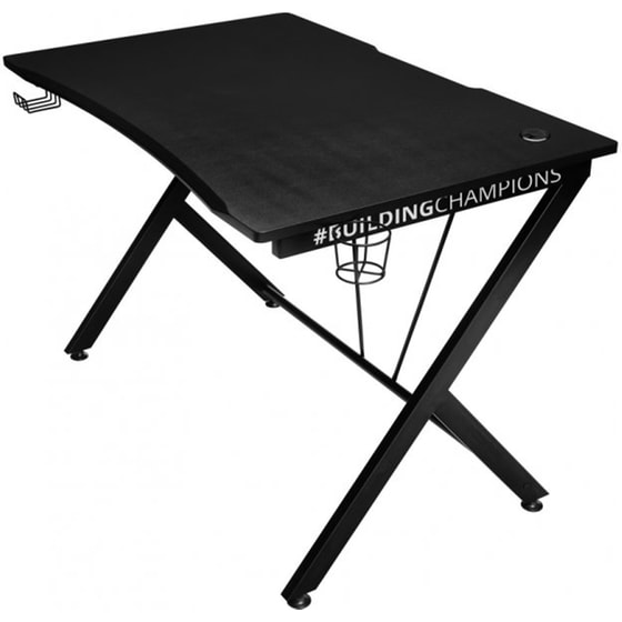 Γραφείο Gaming Trust από MDF 120x72cm - Μαύρο image 4
