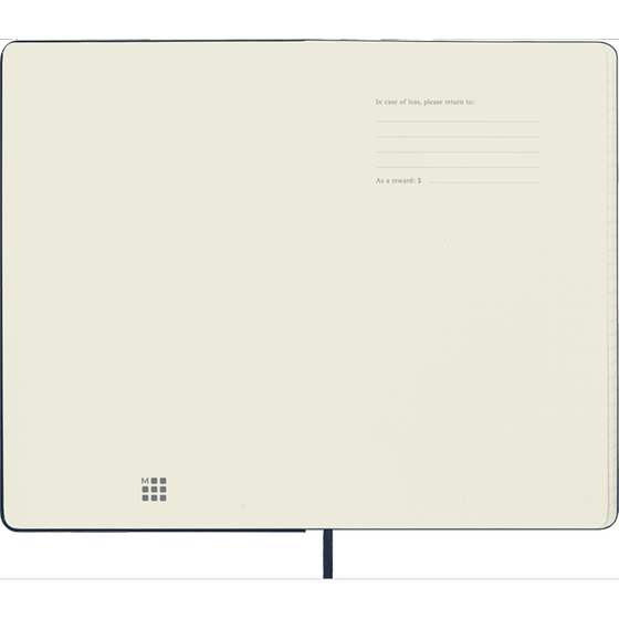 Ακαδημαϊκό Ημερολόγιο Εβδομαδιαίο Moleskine 2024-25 18Μ Large Sap. Blue Hard image 1