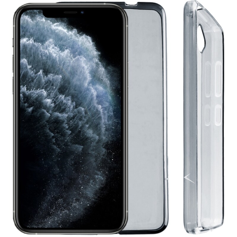 Θήκη Apple iPhone 11 Pro - Volte-tel Slimcolor Air Tpu Camera Guard - Transparent Γκρι VOLTE-TEL