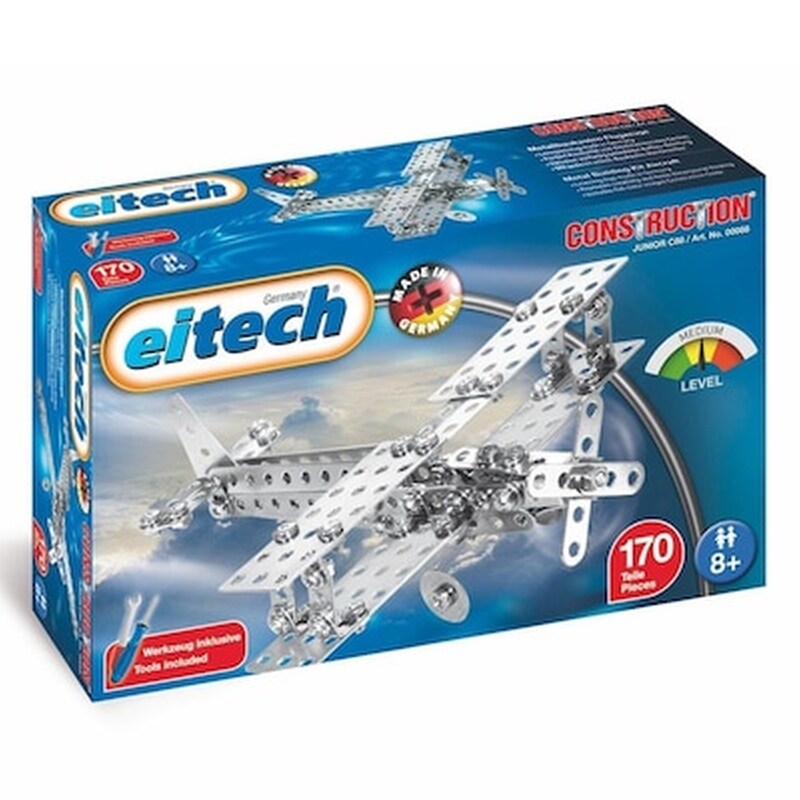 Eitech Μεταλλική Κατασκευή διπλάνο – Αεροπλάνο Προπέλας