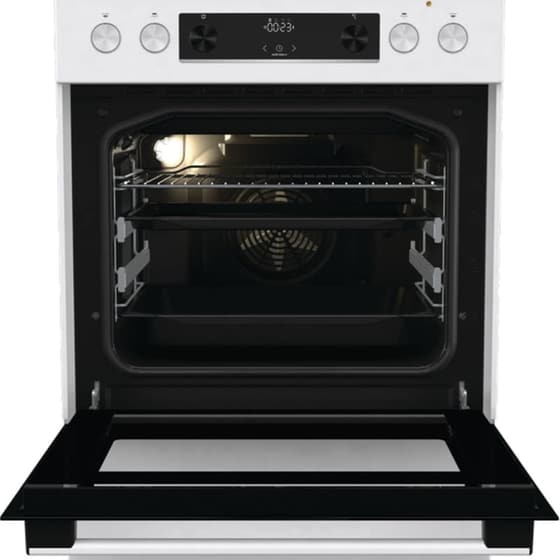 GORENJE GECS6C70WPA 71 lt Λευκό Ηλεκτρική Κουζίνα Κεραμική image 4