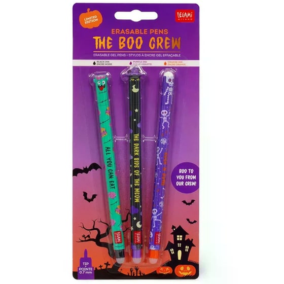 Στυλο Gel Legami Erasable The Boo Crew 0.7mm (3 Τεμάχια) image 7