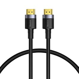 Baseus Cafule 4k Hdmi Male To 4k Hdmi Male Adapter Cable 1m Black Cadklf-e01