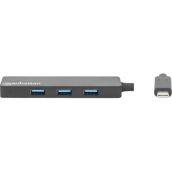 Manhattan 164924 USB Hub 4-Port USB 3.0 συμβατό με USB-C image 2