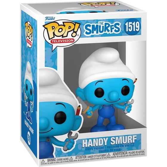 Funko Pop! Television - The Smurfs - Handy Smurf #1519 image 1
