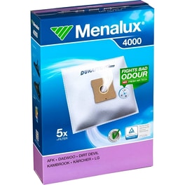 MENALUX 4000 Σακούλες για Ηλεκτρική Σκούπα