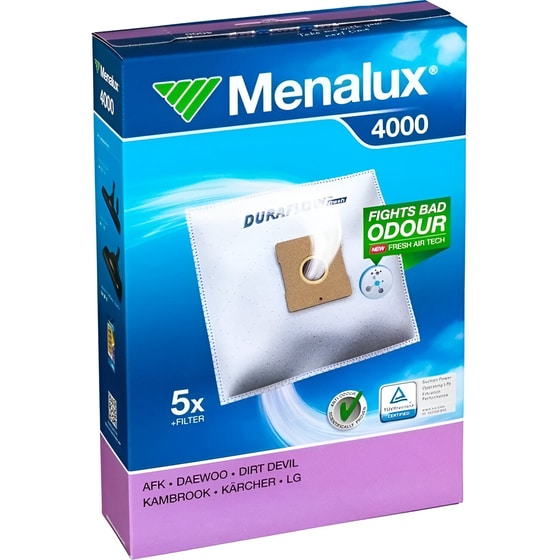 MENALUX 4000 Σακούλες για Ηλεκτρική Σκούπα image 0