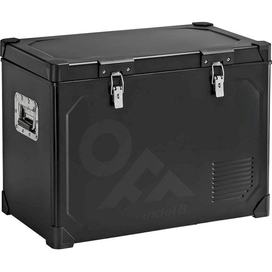 Ηλεκτρικό Φορητό Ψυγείο IndelB Travel Box TB46 Steel 12V/24V 45Lt - Μαύρο image 0