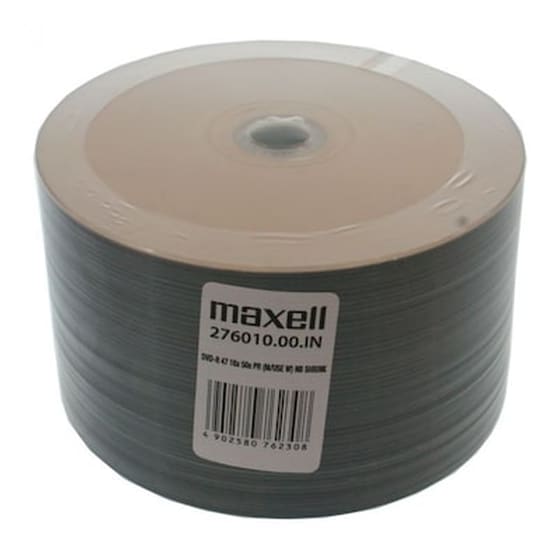 Δίσκοι CD/DVD Μaxell Printable DVD-R 4.7GB 50τμχ image 0