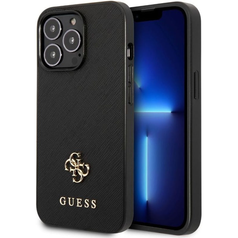 GUESS Θήκη Apple iPhone 13 Pro - Guess Small 4g Logo Collection - Μαύρο