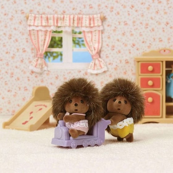 Σετ Sylvanian Families - Hedgehog Twins (5424) image 2