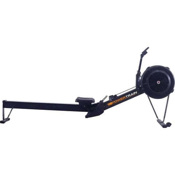 Κωπηλατική με Αερο-Μαγνητική Αντίσταση Power Force Power Train Air Rower PF-14007 260x63x75cm - Μαύρη image 2