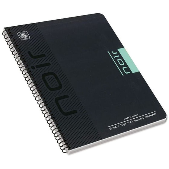 Τετράδιο Σπιράλ Special Noir A4 4 Θεμάτων 120 Φύλλων (1 Τεμάχιο) image 6