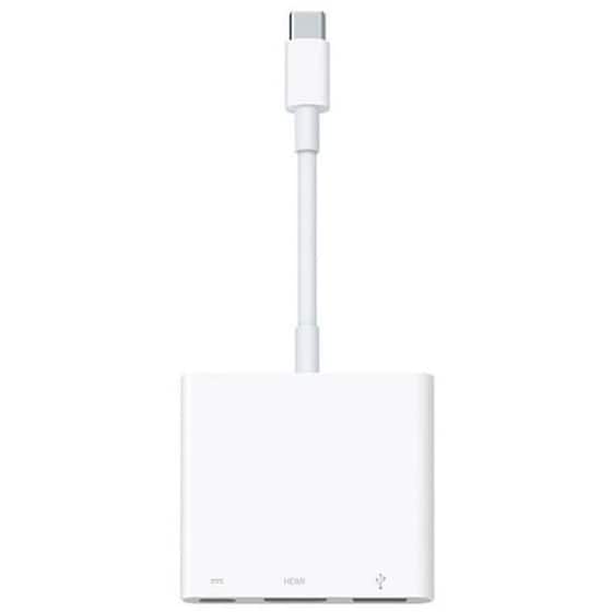 Αντάπτορας Apple MW5M3ZM/A USB-C σε HDMI, USB-C, USB-A - Λευκό image 0