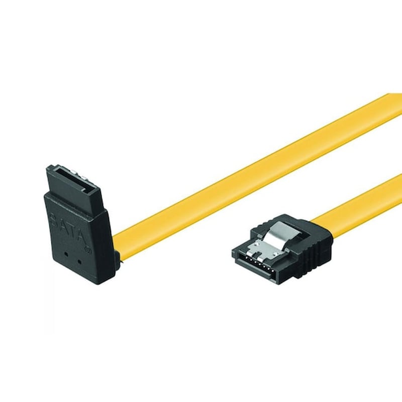 POWERTECH Καλώδιο Powertech Sata Iii L 7-pin 7-pin 90°metal Clip 0.5m