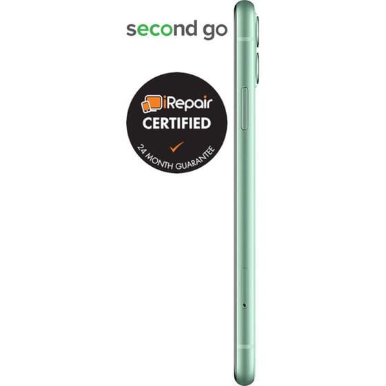 Μεταχειρισμένο Apple iPhone 11 128GB Green second go Certified by iRepair image 5